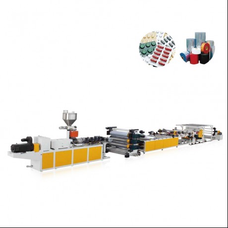 PVC Transparent Soft le Rigid Sheet Extrusion Line