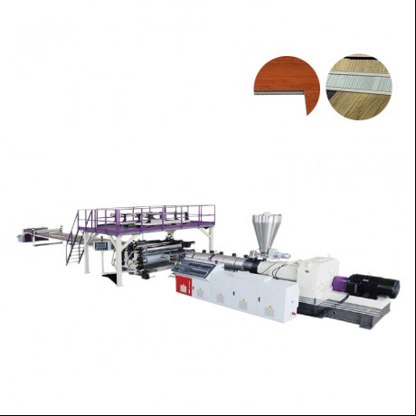 SPC le likarolo tse ngata Floor Extrusion Line