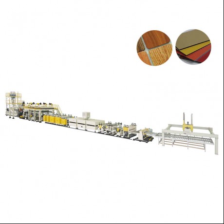 Aluminium le Plastiki ea likarolo tse ngata tsa Extrusion Line