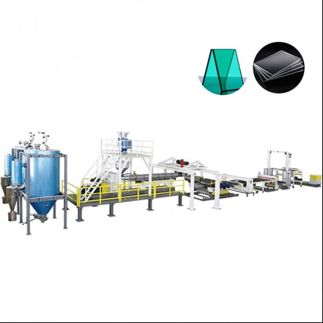 Mohala oa PC PMMA Optic Sheet Extrusion