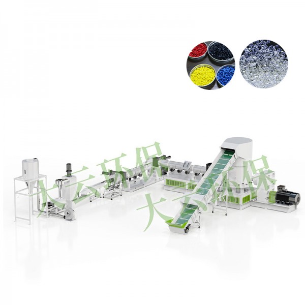 Mochini oa Jwell Three Machine o Kopantsoeng oa ho Recycling Pelletizing